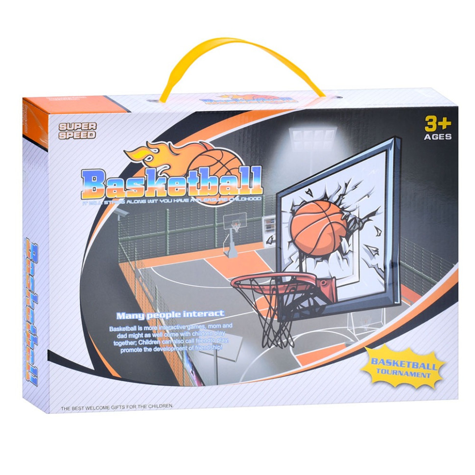 Баскетбольное кольцо детское Bambi MR 1230, 40 х 30 см, кольцо пластиковое