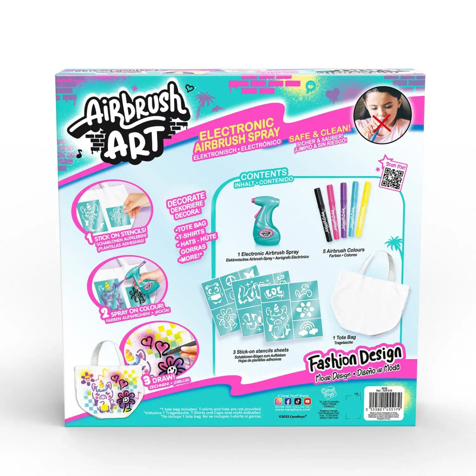 Набор для творчества DIY AIRBRUSH ART 