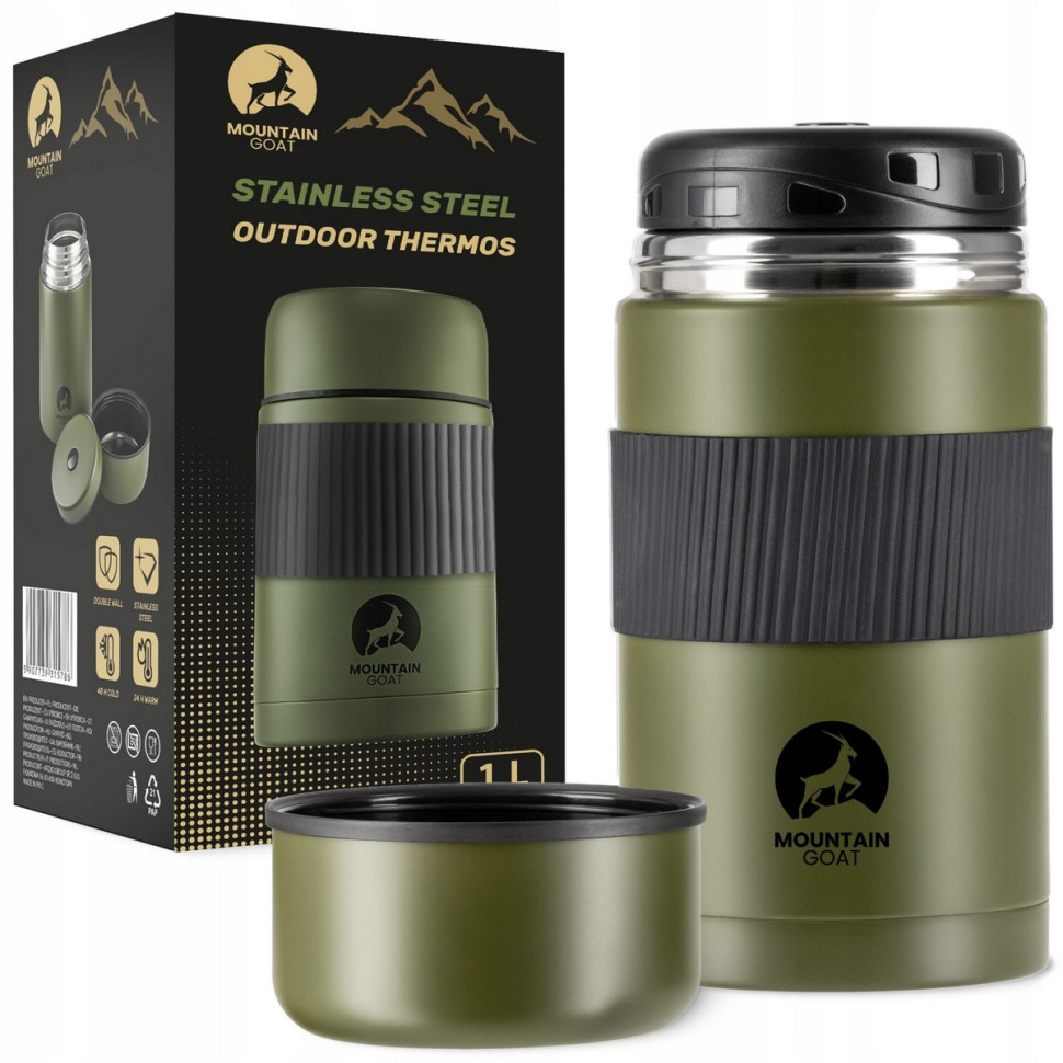 Термос для еды Mountain Goat P-5907739315786 Navy Green 1 л 