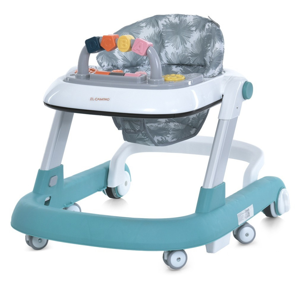 Ходунки детские MULTIWAY El Camino ME 1163 Mint, с погремушкой