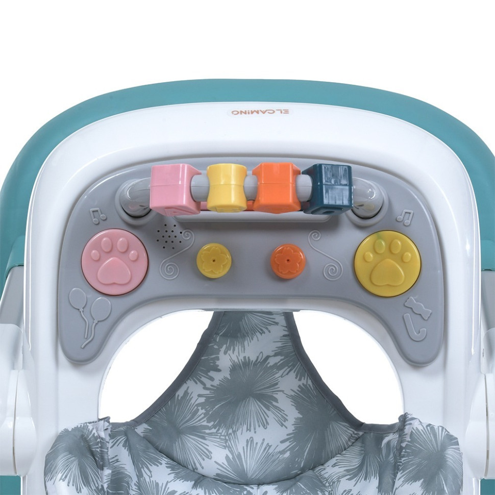 Ходунки детские MULTIWAY El Camino ME 1163 Mint, с погремушкой