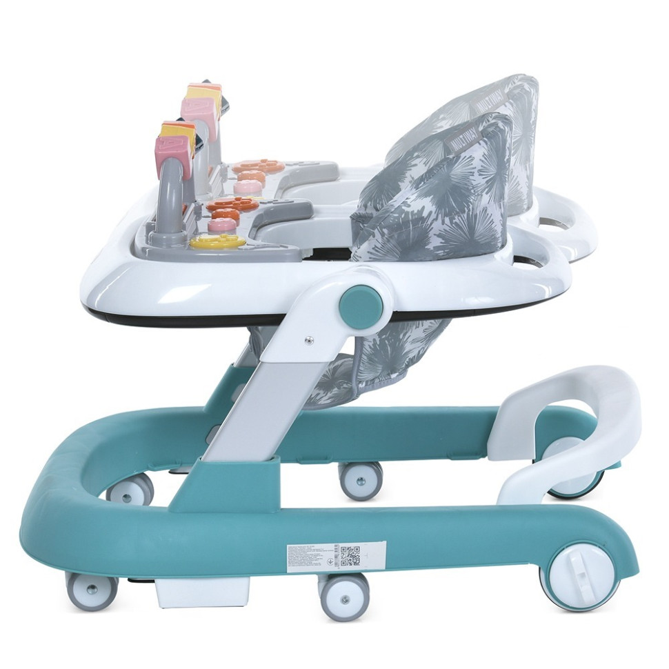 Ходунки детские MULTIWAY El Camino ME 1163 Mint, с погремушкой