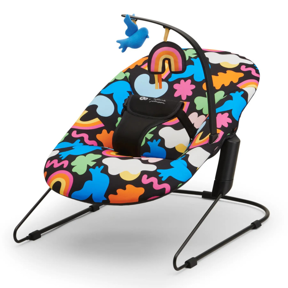 Шезлонг-качалка Calmee Happy Shapes Kinderkraft KBCALM00HAP0000