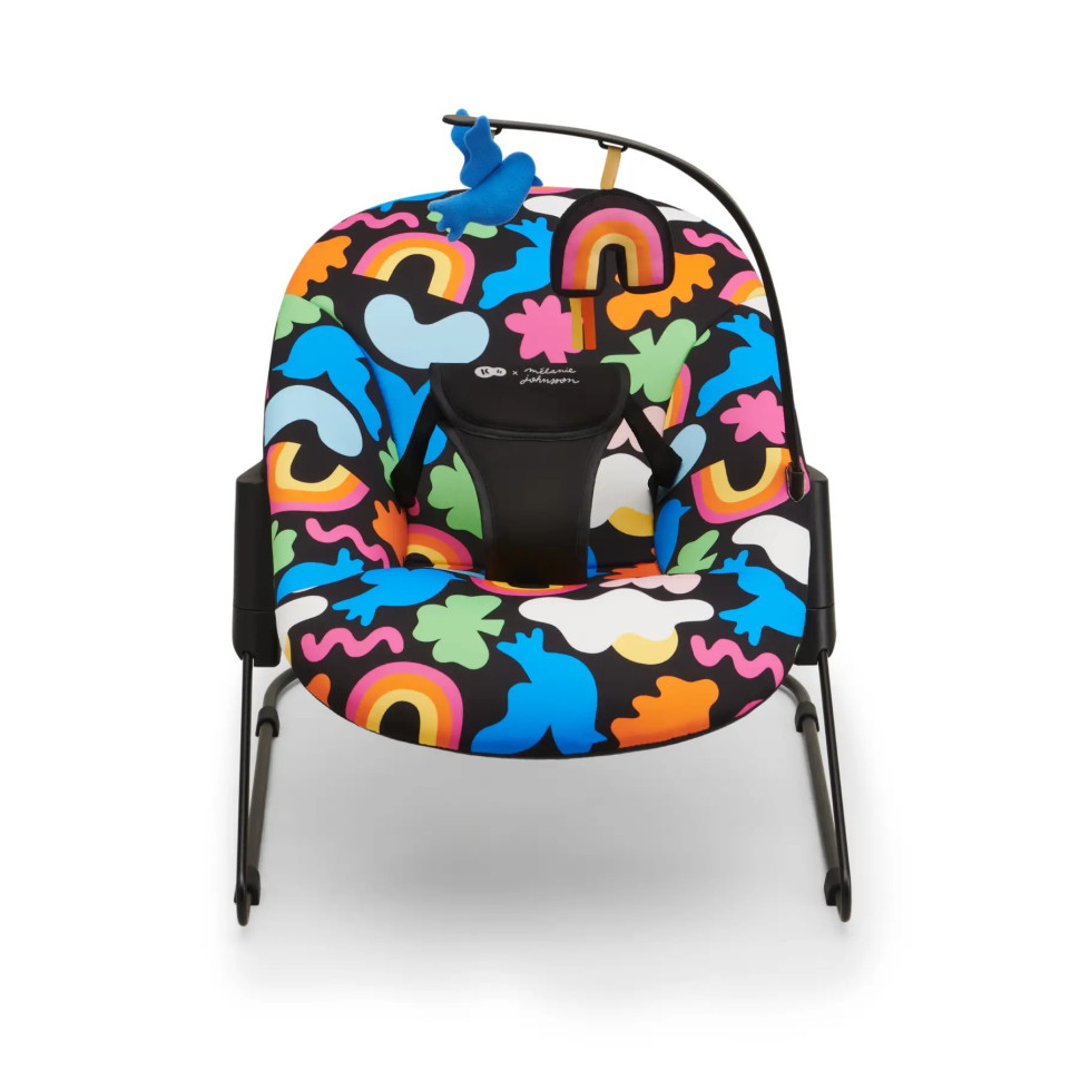 Шезлонг-качалка Calmee Happy Shapes Kinderkraft KBCALM00HAP0000