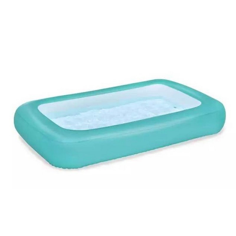 Надувний басейн сімейний Bestway 51115(Green) прямокутний 165 х 104 х 25 см 102 л