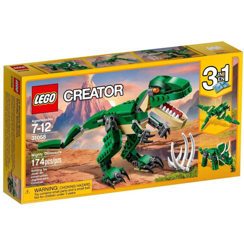 Конструктор LEGO Creator Грозный динозавр 31058
