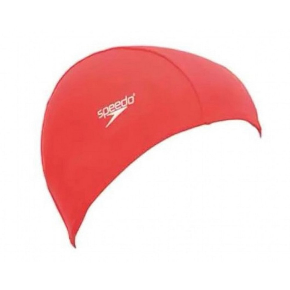 Шапка для плавания Polyester Cap Speedo 8-710080000-4 красный, OSFM