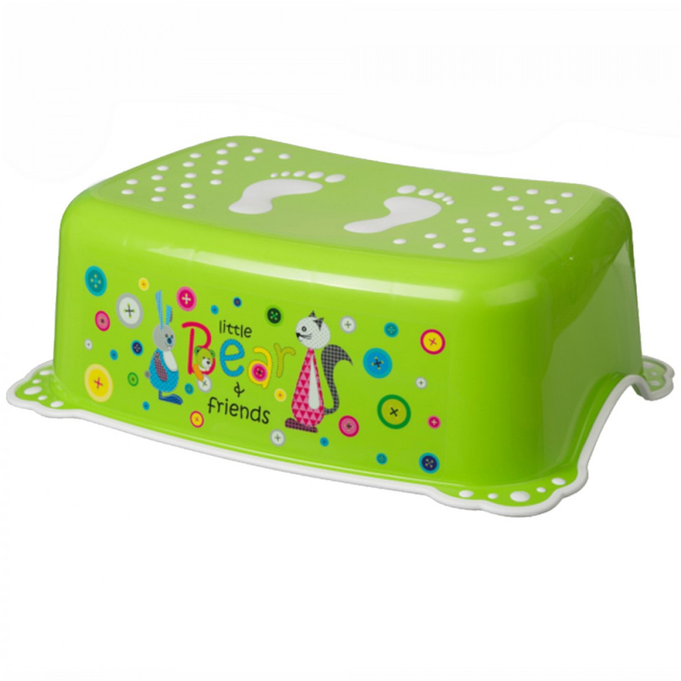 Детская подставка-ступенька Bear&Friend 2K Maltex 5344_60 зеленый