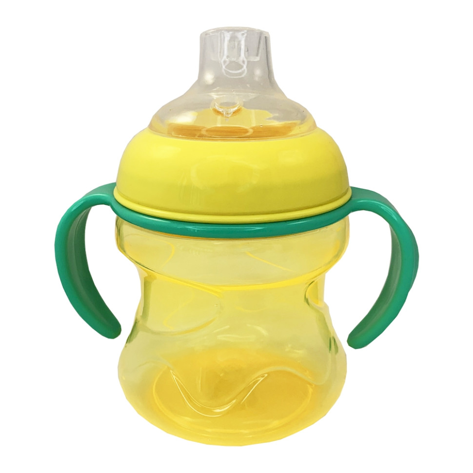 Поильник с силиконовым носиком Mega Zayka MGZ-0304(Yellow) 200 мл