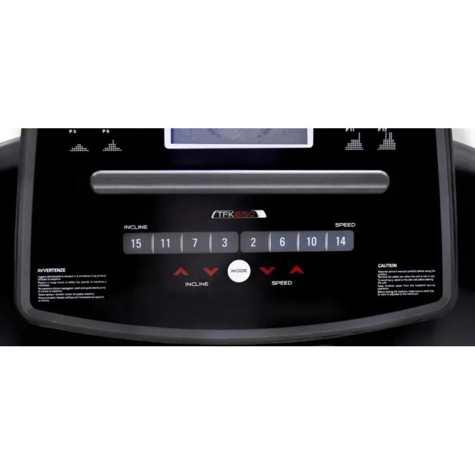 Тренажер бігова доріжка TFK 650 Everfit 931231 розмір 189х76,2х137 см