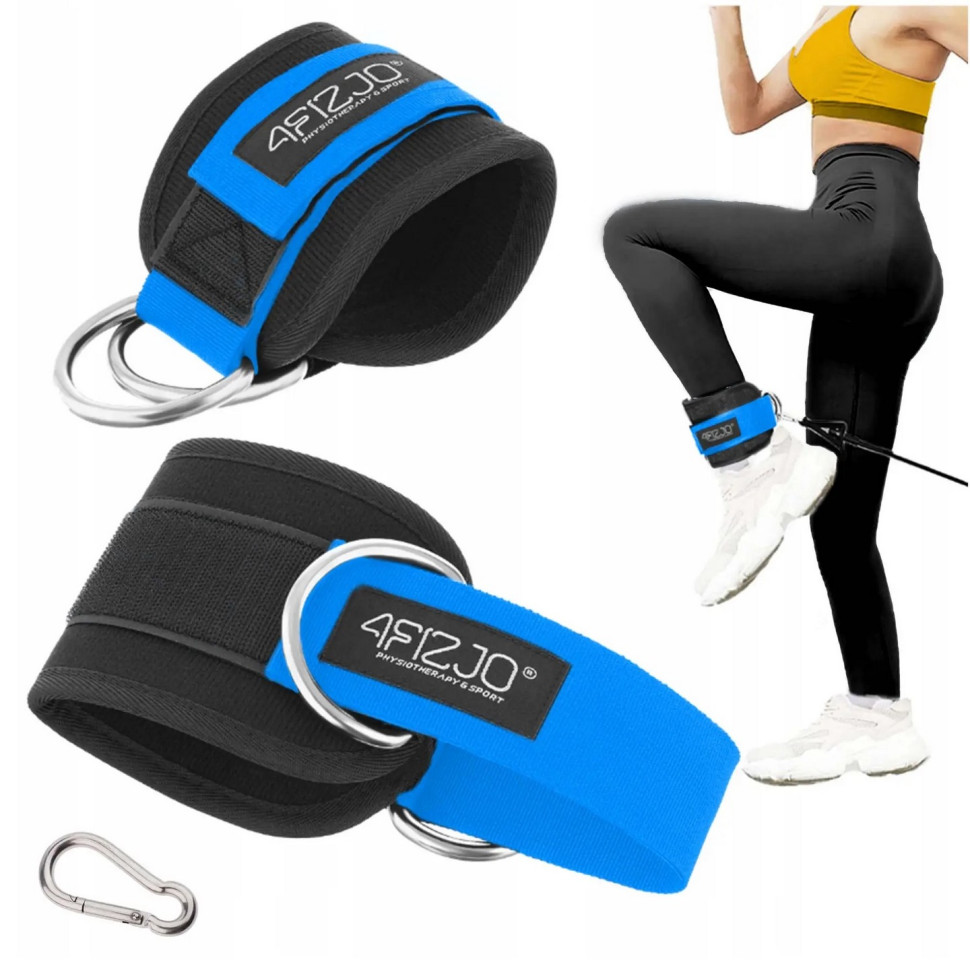 Манжети для тяги Ankle Strap 4FIZJO 4FJ0412, 2 шт.