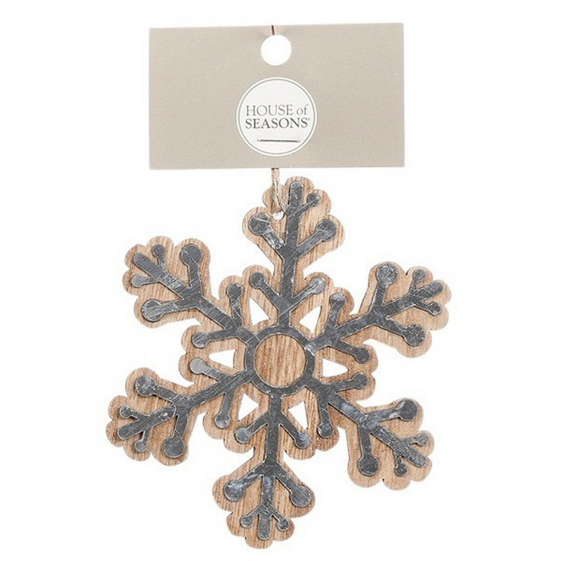 Прикраса декоративна Сніжинка House of Seasons 8718861620351SNIZHINKA 10 см 