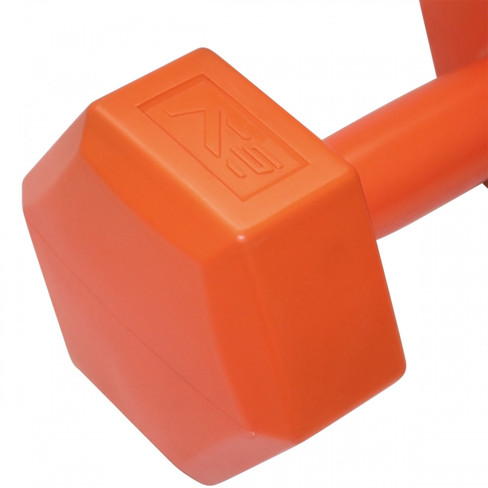 Гантели литые SportVida SV-HK0219, 2 x 3 кг 