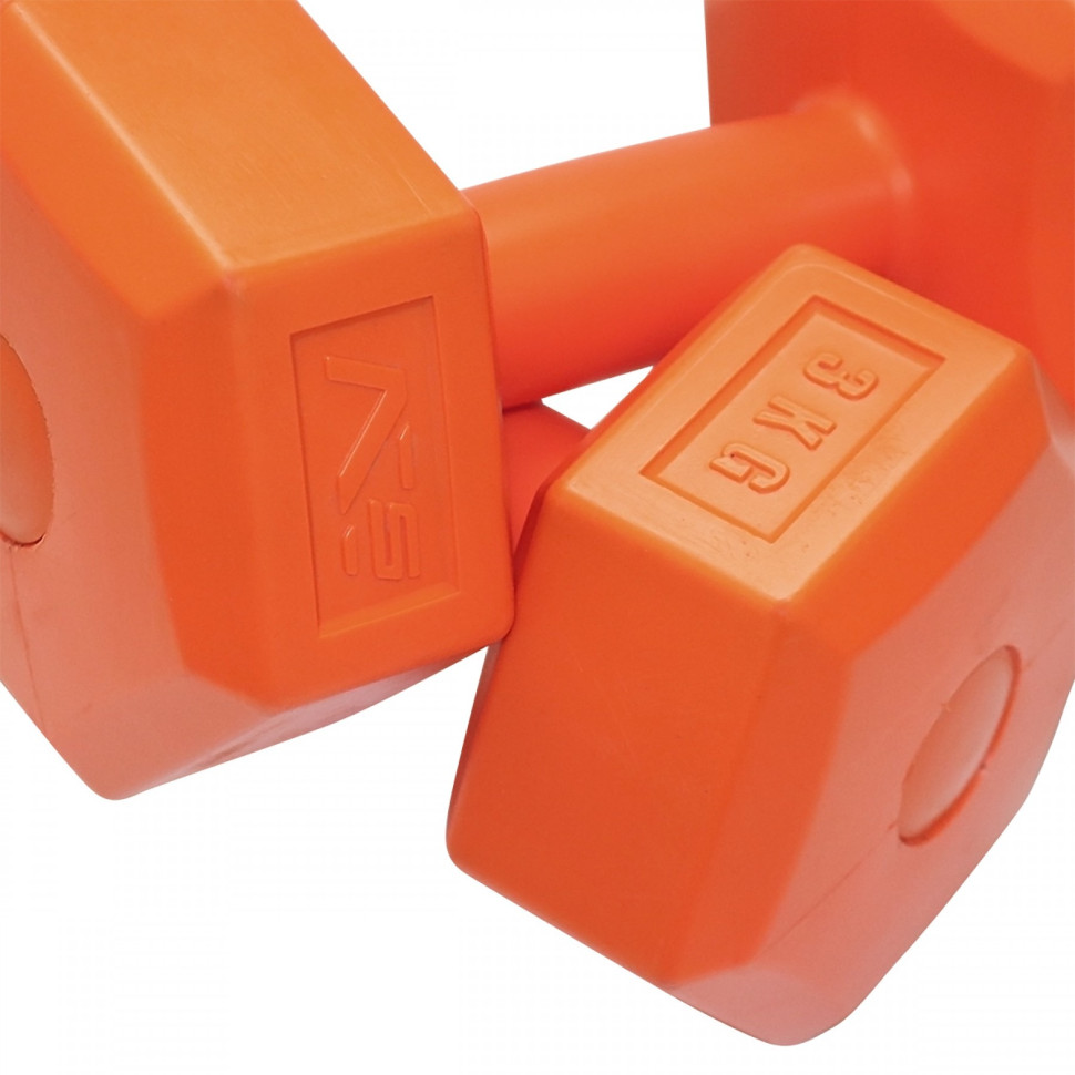 Гантели литые SportVida SV-HK0219, 2 x 3 кг 