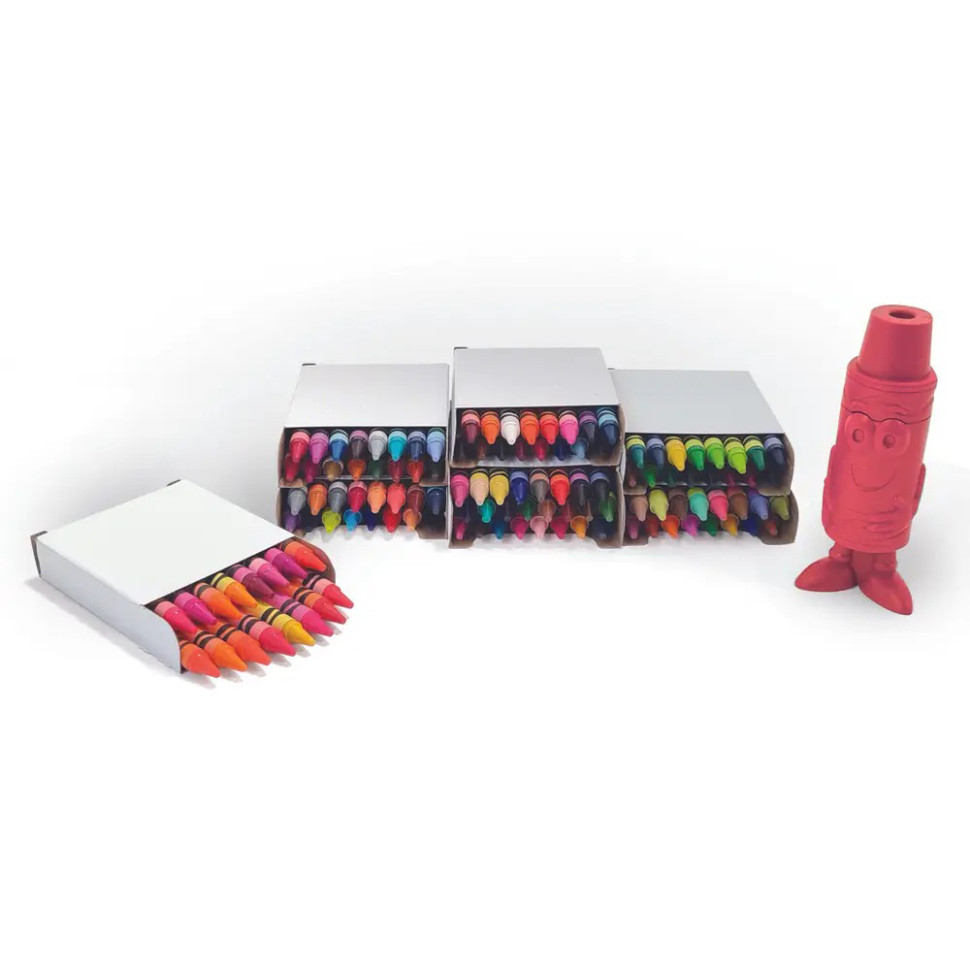Набор воскового мела Crayola 52-6920, 120 цветов с точилкой