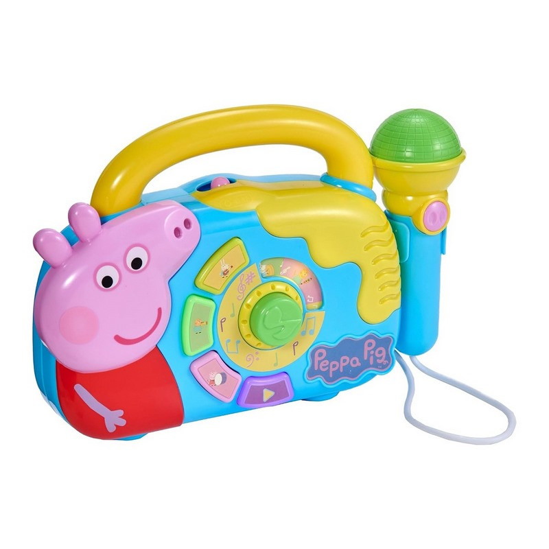 Музыкальная игрушка Бумбокс Пеппы Peppa Pig 1684914 от 18 месяцев