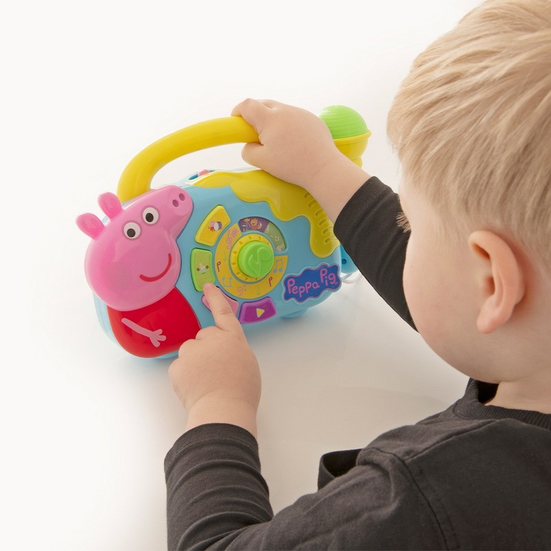 Музыкальная игрушка Бумбокс Пеппы Peppa Pig 1684914 от 18 месяцев