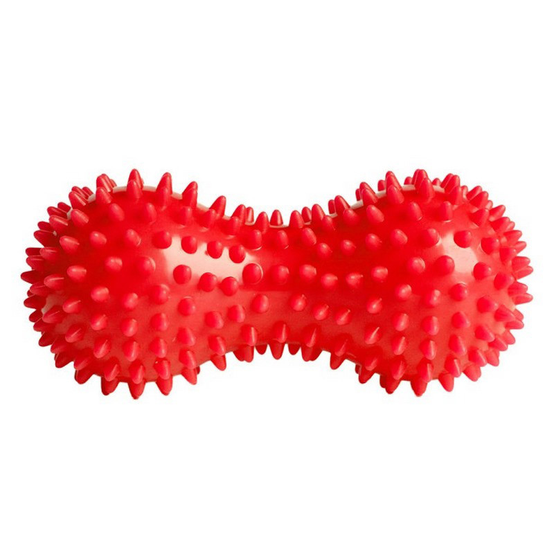 Масажний м'ячик з шипами Goober EasyFit EF-1072-R, червоний
