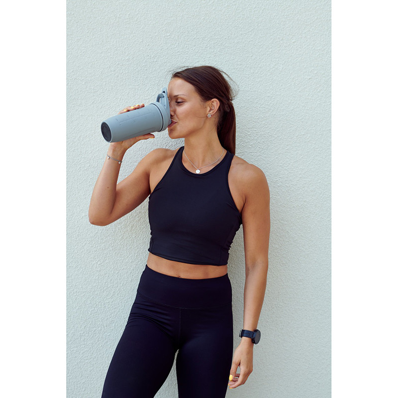 Шейкер спортивный SmartShake 11150003, металлический Reforce Stainless Steel, Gray, 900 мл