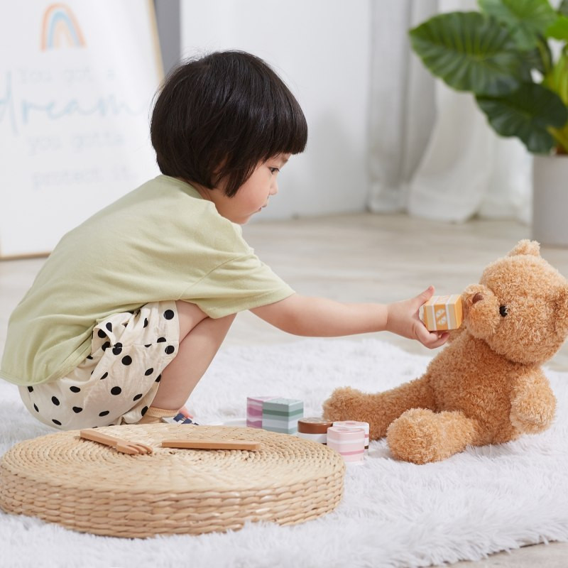Іграшкові продукти Дерев'яні тістечка Viga Toys PolarB 44055, 6 штук