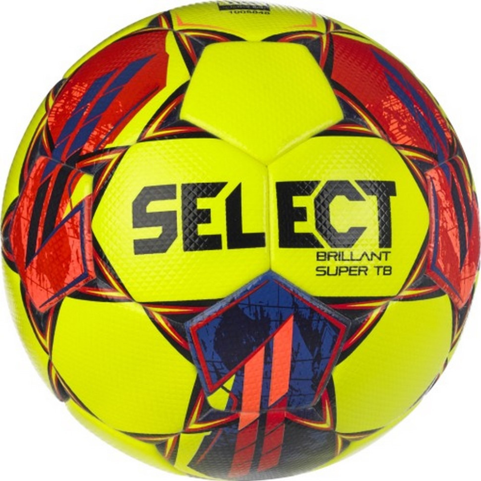 М'яч футбольний BRILLANT SUPER FIFA TB v23 Select 011496-028 жовтий, червоний № 5