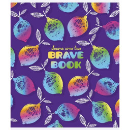 Зошит учнівський "Brave book" Школярик 024-3022L-2 у лінію, 24 аркушів