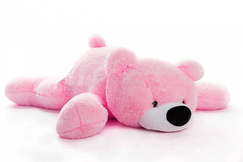 М'яка іграшка Alina Toys великий ведмедик Умка 180 см рожевий 5784635ALN