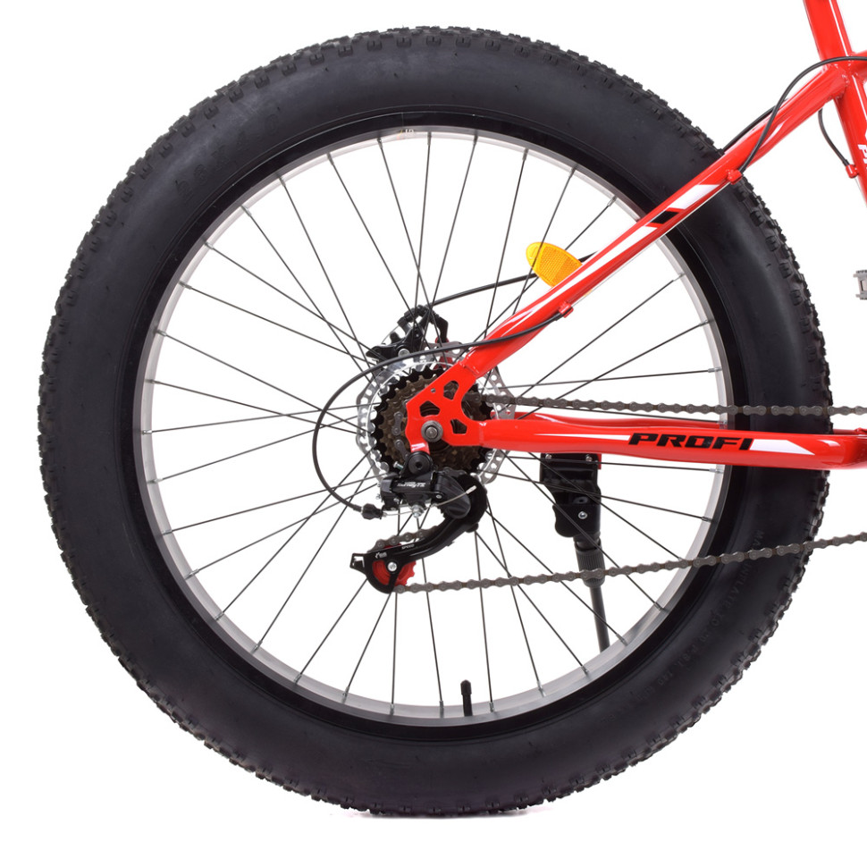 Велосипед підлітковий PROFI EB26POWER 1.0 S26.4 червоний