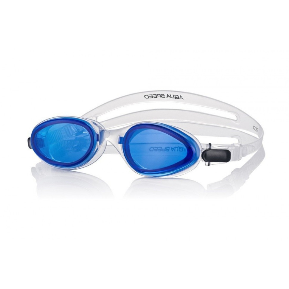 Очки для плавания SONIC JR Aqua Speed 074-61 прозрачный, синий и OSFM