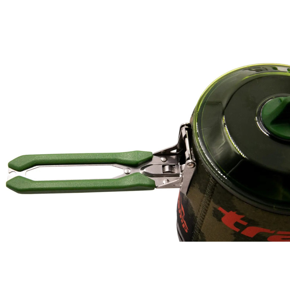 Система для приготовления пищи и газовый баллон 230 грамм Tramp UTRG-049-olive+UTRG-003