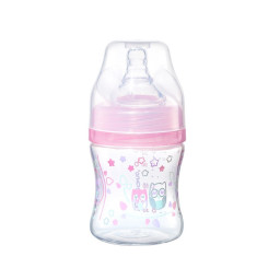 Бутылочка антиколиковая с широким отверстием BabyOno 402/02, 120 мл Бутылочка антиколиковая с широким отверстием BabyOno 402/02, 120 мл