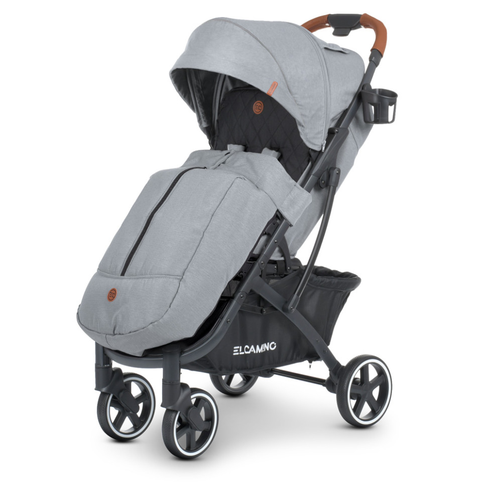 Коляска детская прогулочная EL CAMINO ME 1090-1 Quiet Gray