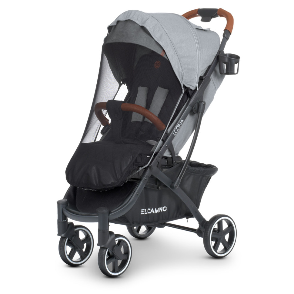 Коляска детская прогулочная EL CAMINO ME 1090-1 Quiet Gray