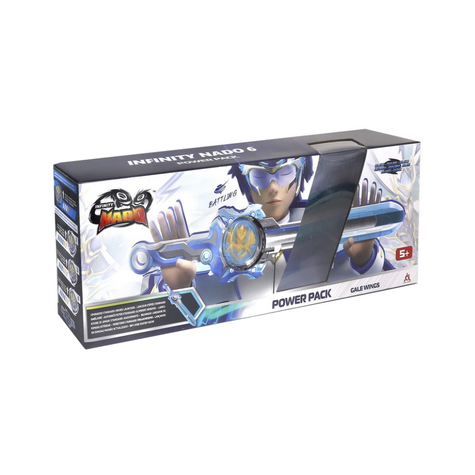 Ігровий набір із дзиґою VI Power Pack Крила Бурі (Gale Wings) Infinity Nado EU654118