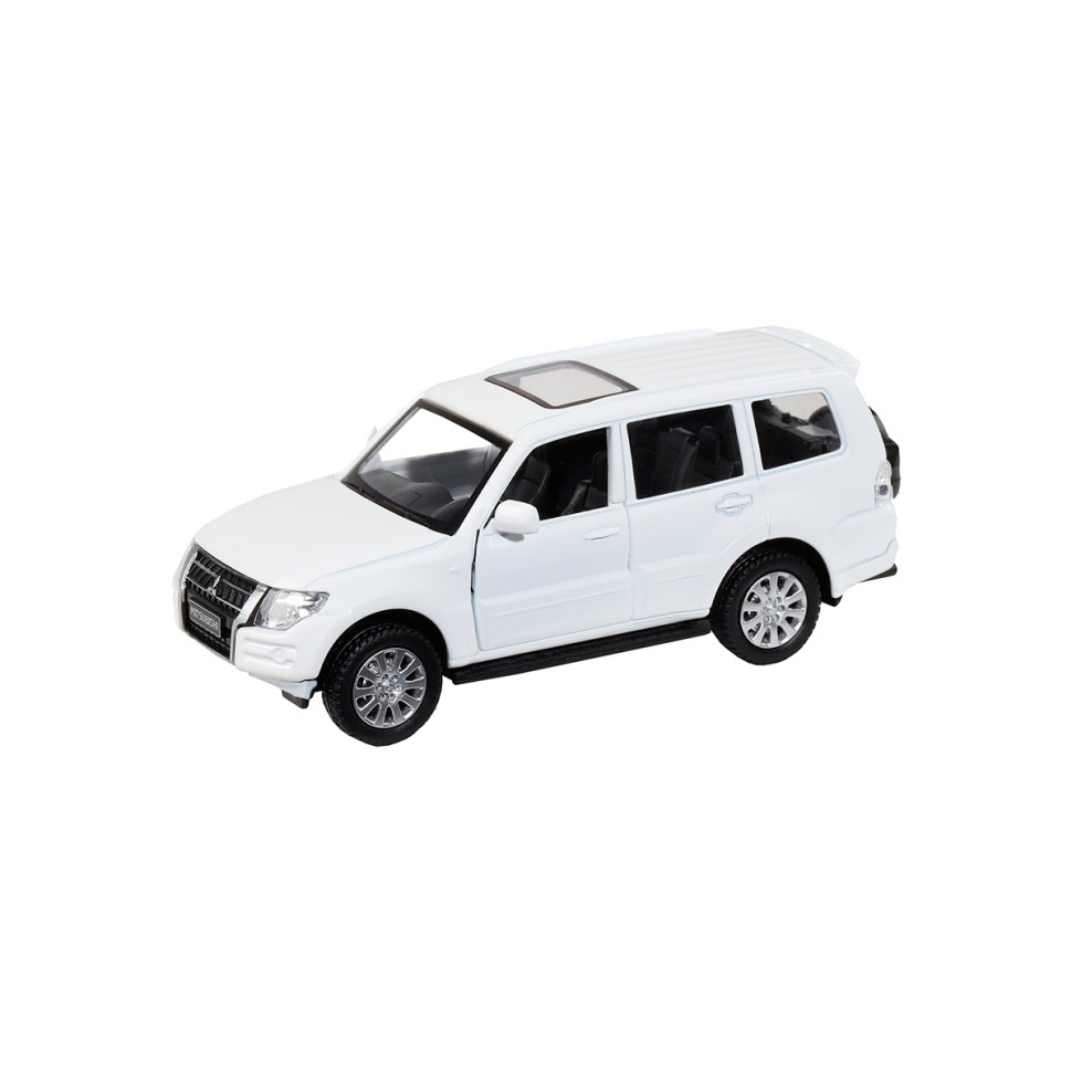 Детская автомодель MITSUBISHI PAJERO 4WD TURBO TechnoDrive 250283 белый