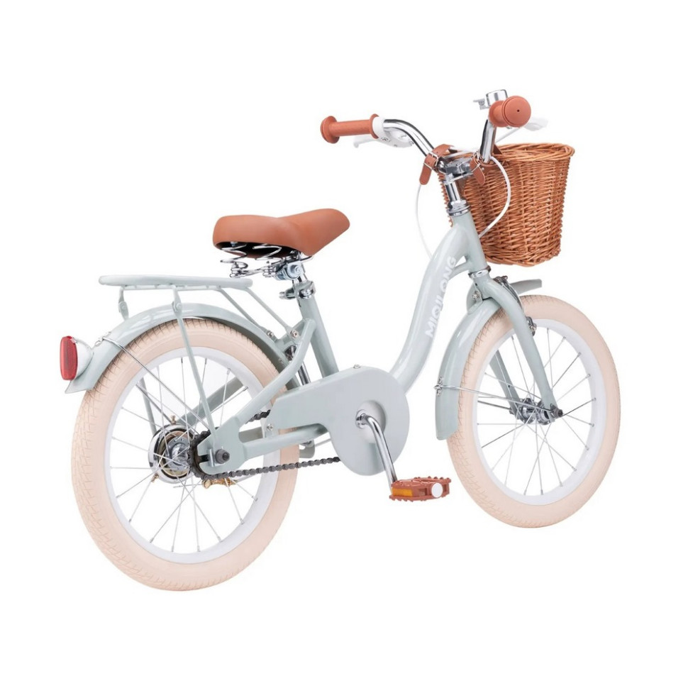 Детский велосипед Miqilong RBB-LS16-OLIVЕ оливковый 16 дюймов