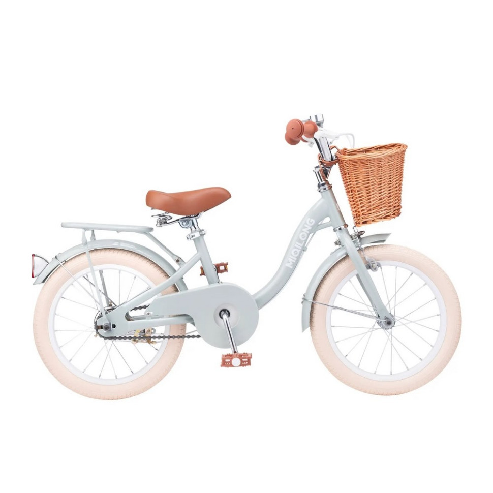 Детский велосипед Miqilong RBB-LS16-OLIVЕ оливковый 16 дюймов