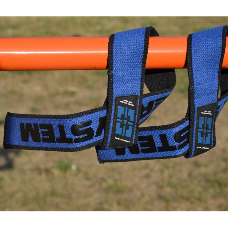 Лямки для тяги Lifting Straps Duplex Power System 3401BU-0 Black/Blue