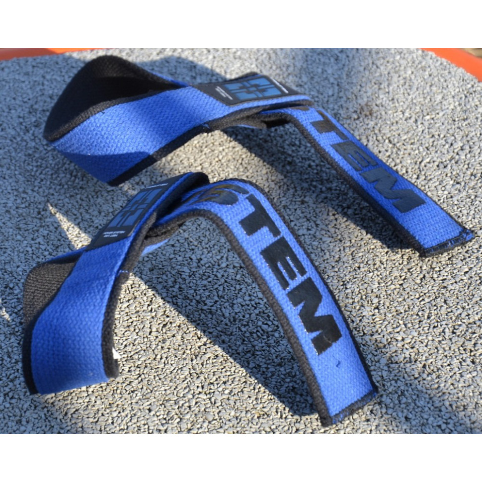Лямки для тяги Lifting Straps Duplex Power System 3401BU-0 Black/Blue
