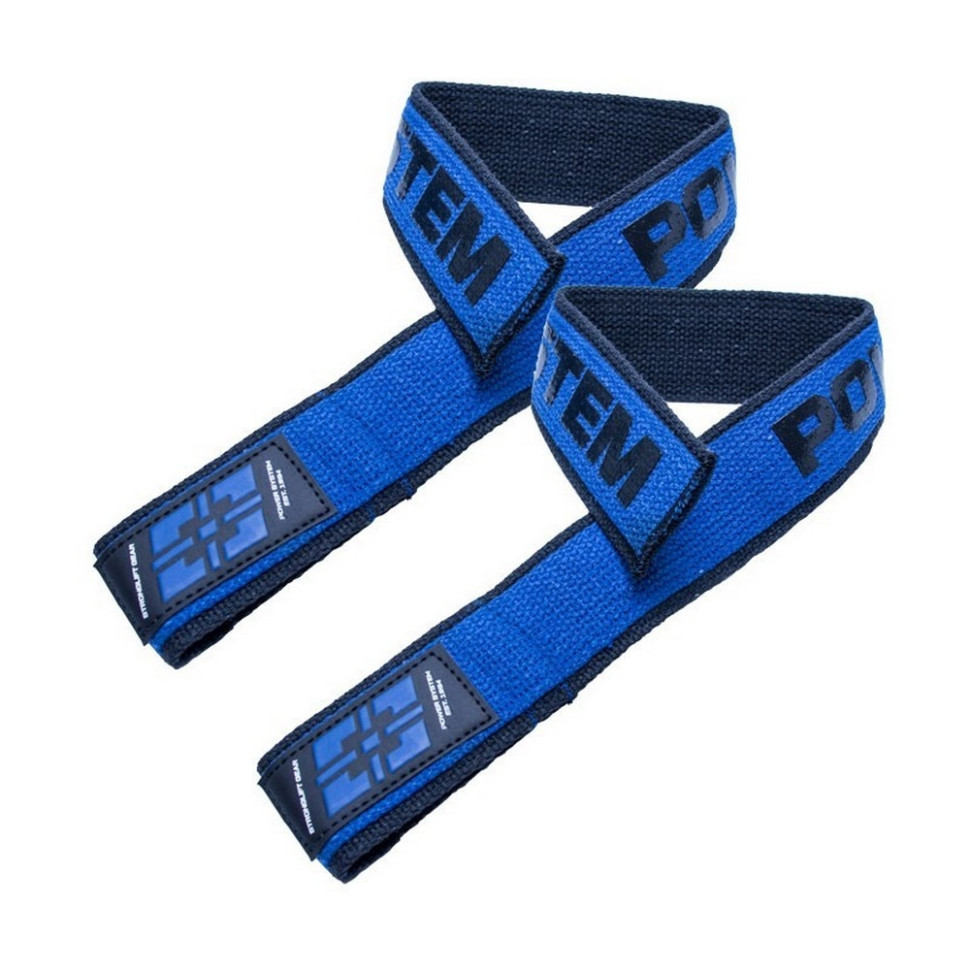 Лямки для тяги Lifting Straps Duplex Power System 3401BU-0 Black/Blue