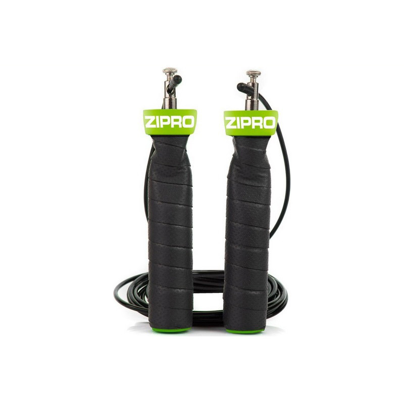 Скакалка спортивна Zipro 5907783039300 чорно-зелена 300 см