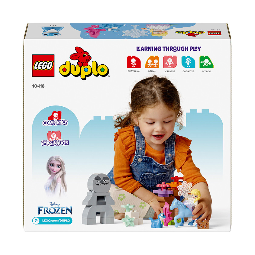 Конструктор LEGO DUPLO Disney Ельза й Бруні в Зачарованому лісі 10418, 31 деталь