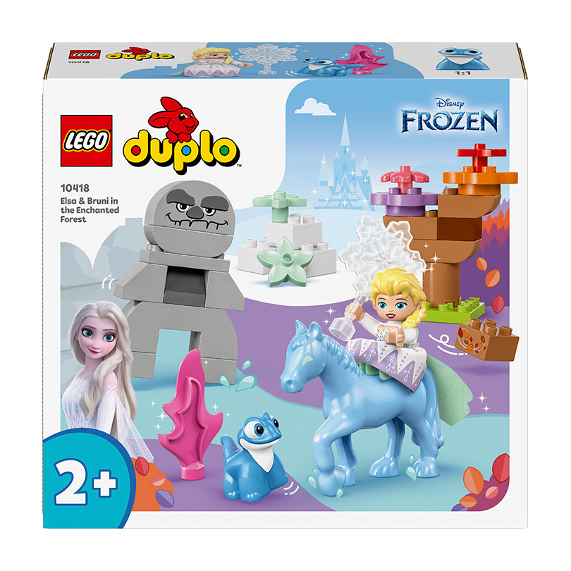 Конструктор LEGO DUPLO Disney Ельза й Бруні в Зачарованому лісі 10418, 31 деталь