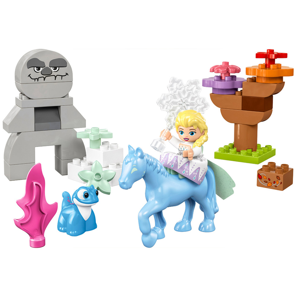 Конструктор LEGO DUPLO Disney Ельза й Бруні в Зачарованому лісі 10418, 31 деталь