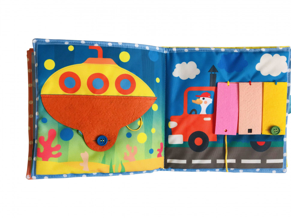 Фетровая книга для малышей Bambini 