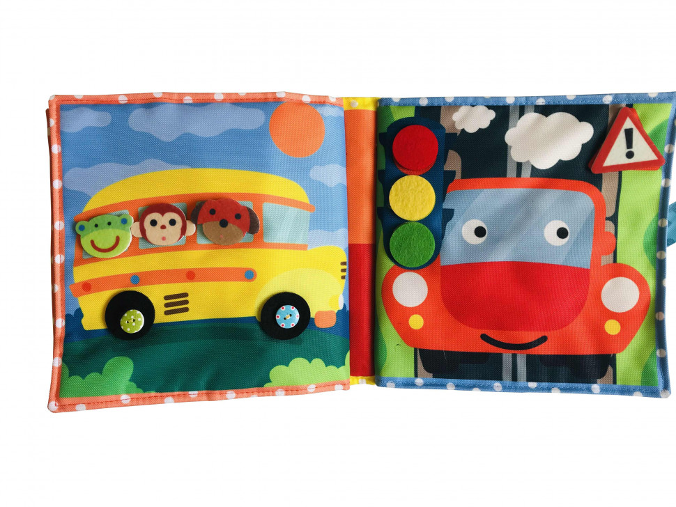 Фетровая книга для малышей Bambini 