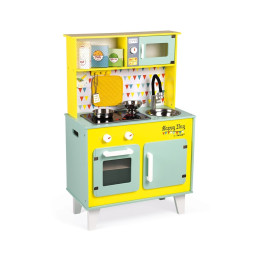 Игровой набор деревянный Кухня Счастливый день Janod J06564, 50 х 30 х 87 см