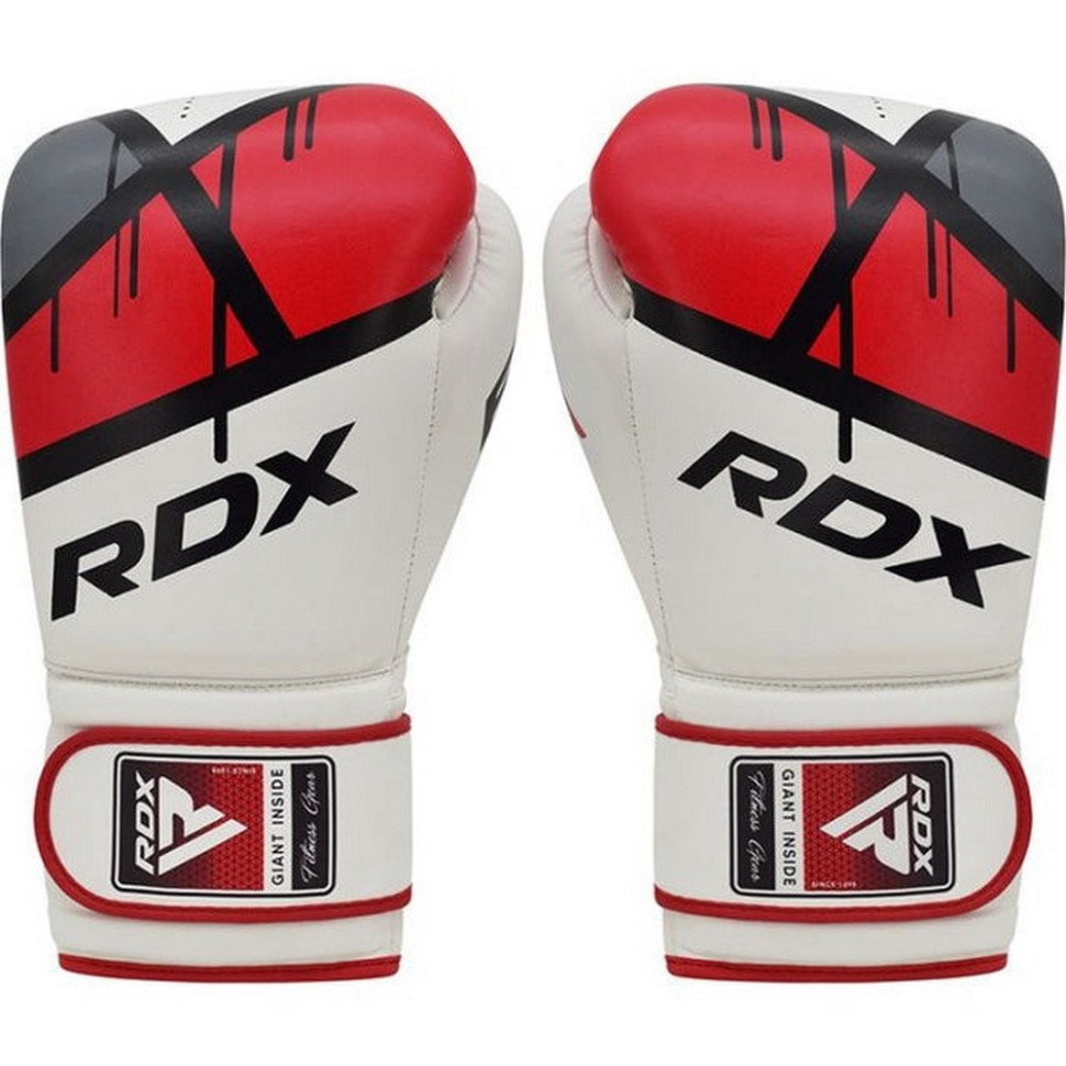 Боксерские перчатки F7 Ego RDX Inc Limited BGR-F7R-14oz, Red 14 унций (капа в комплекте)