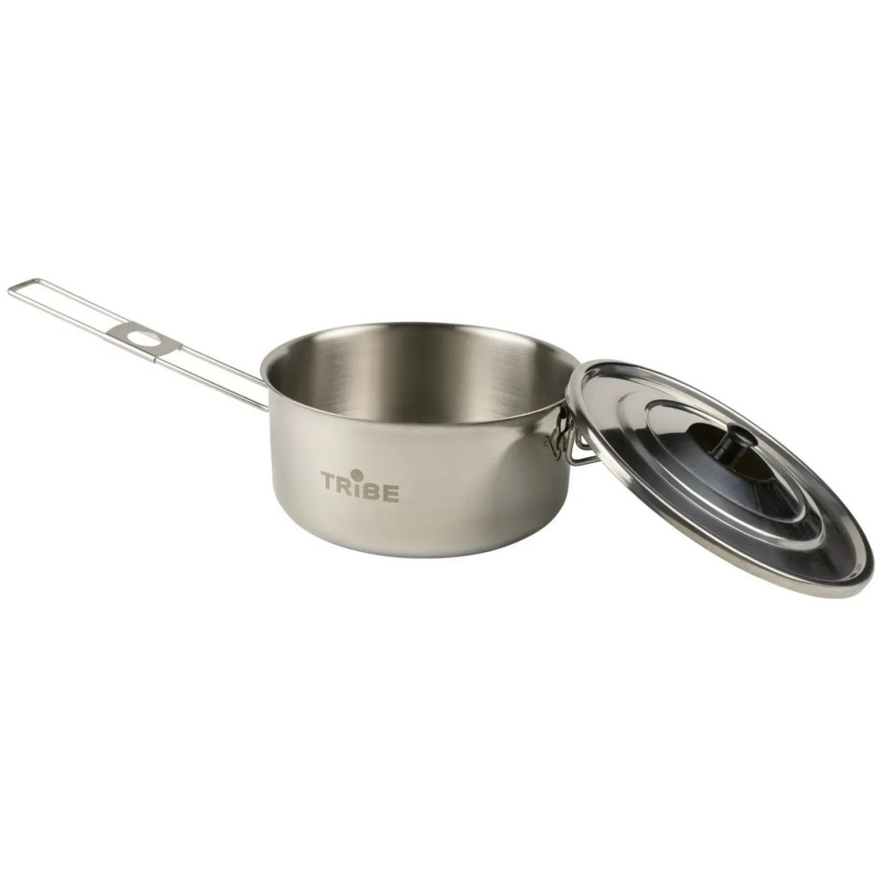 Казанок туристический Tourist Pot Tribe T-FH-0007-metal 0,9 л, сталь 