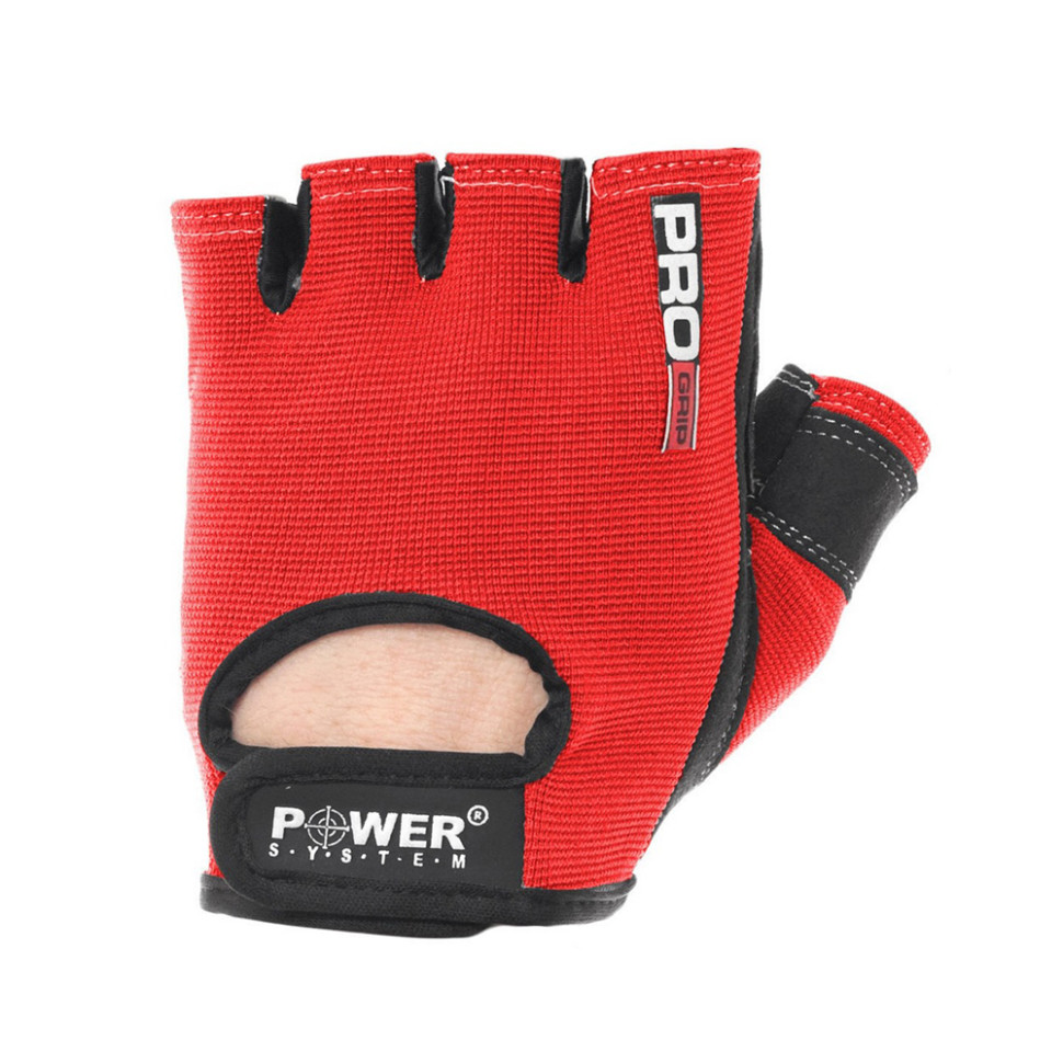 Рукавички для фітнесу Pro Grip Power System PS-2250_XL_Red, XL 24 см